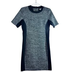Halogen Marled Grey Bodycon Dress Petite 6